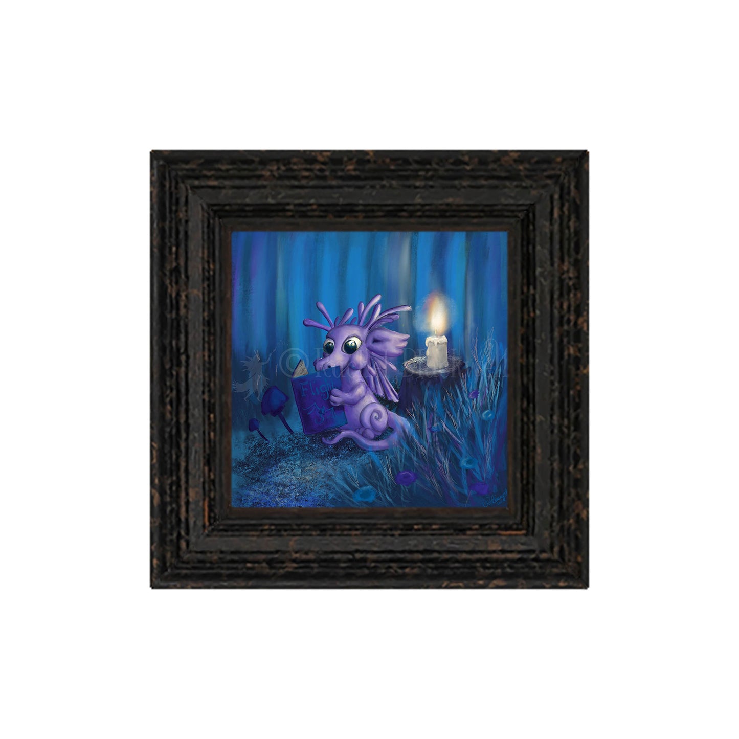 The Bookworm -Small Giclee