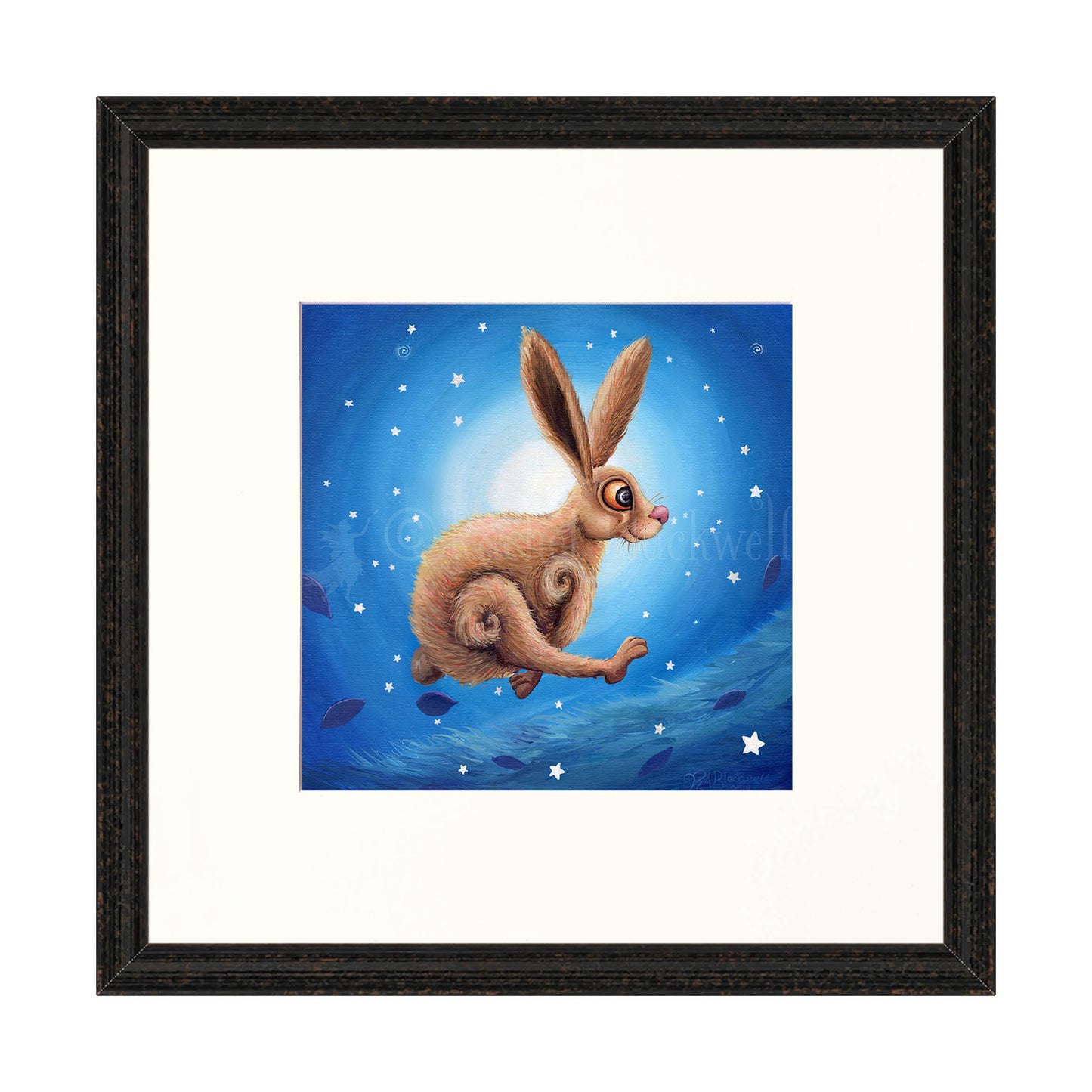 The Cosmic Runner -Giclee Print