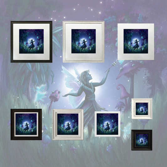 The Fairy Artist -Giclee Print