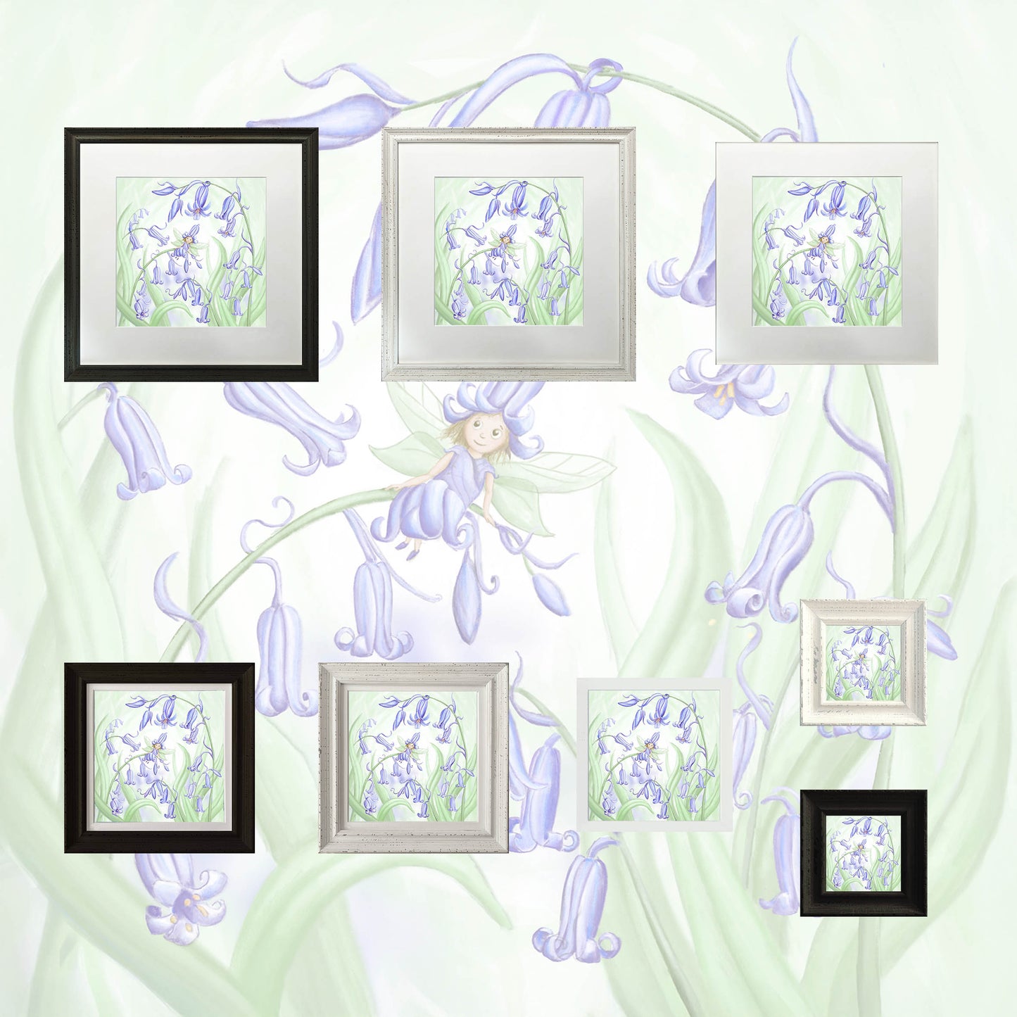 The Fairy of the Bluebells -Small Giclee