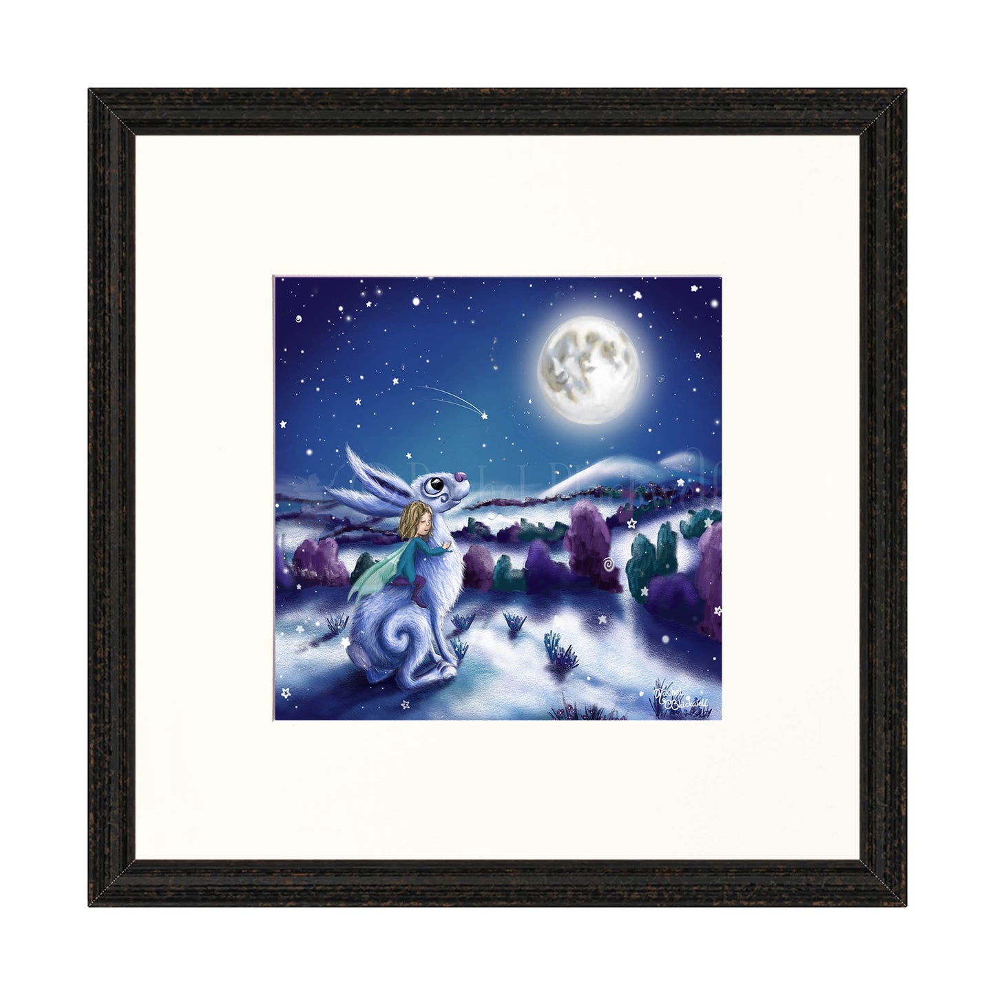 The Frosty Moon -Giclee Print