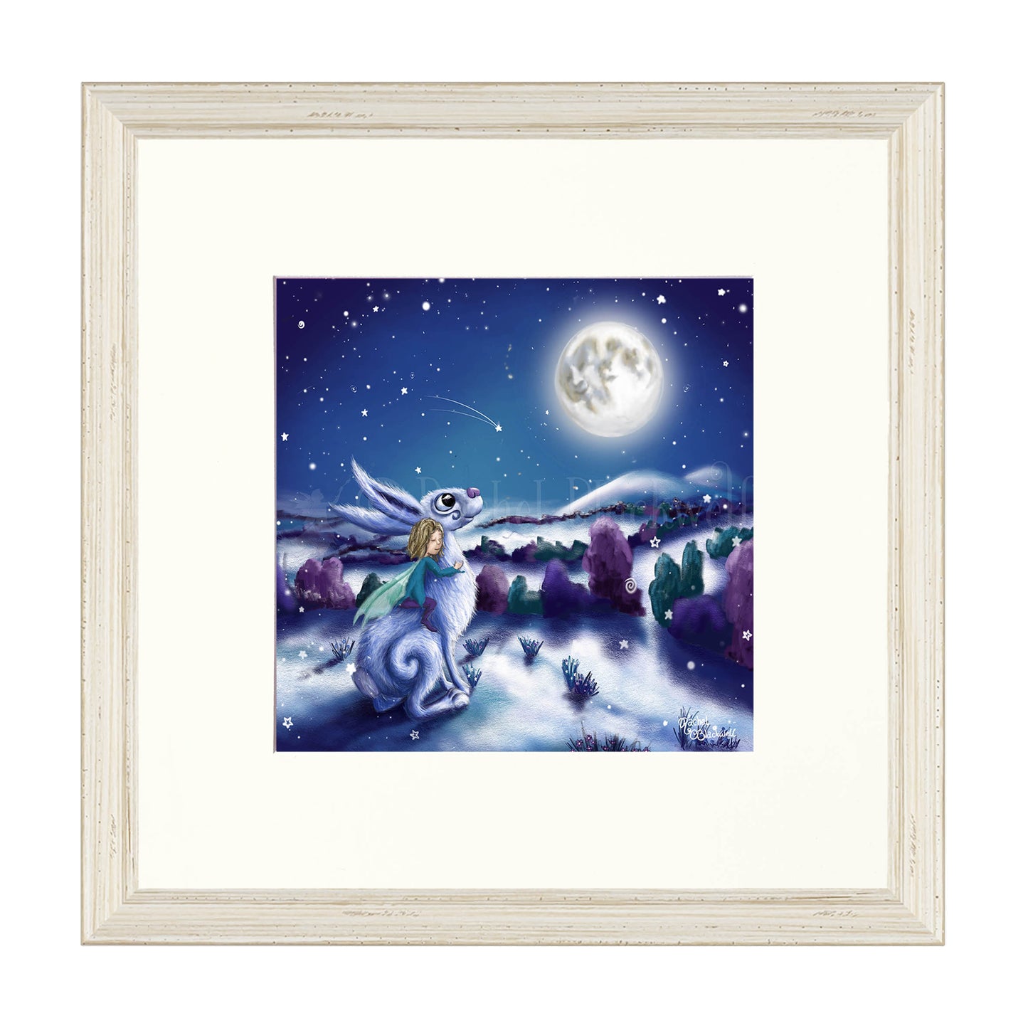 The Frosty Moon -Giclee Print