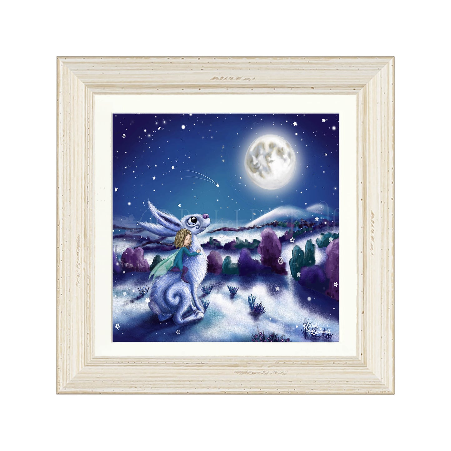 The Frosty Moon -Giclee Print