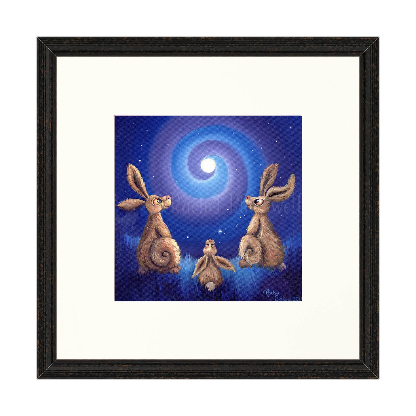 The Hare Family -Giclee Print
