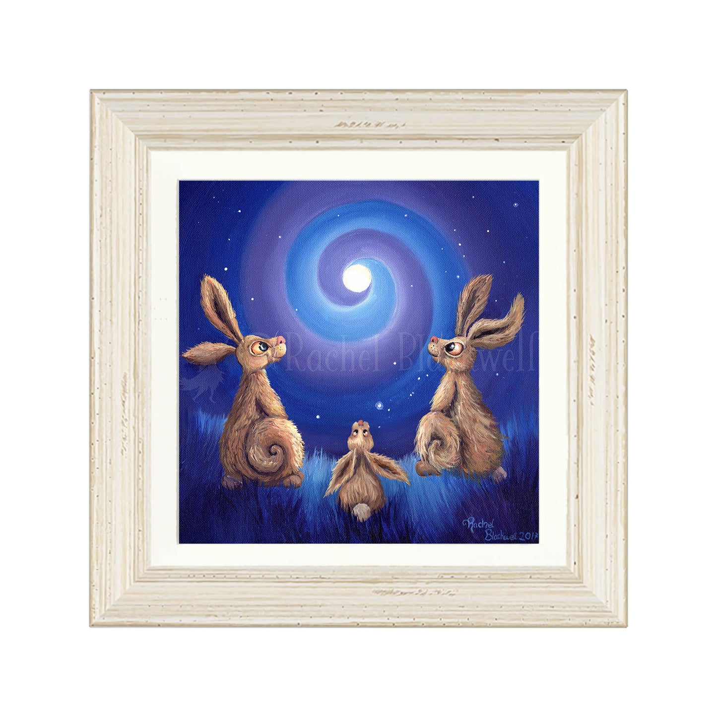 The Hare Family -Giclee Print