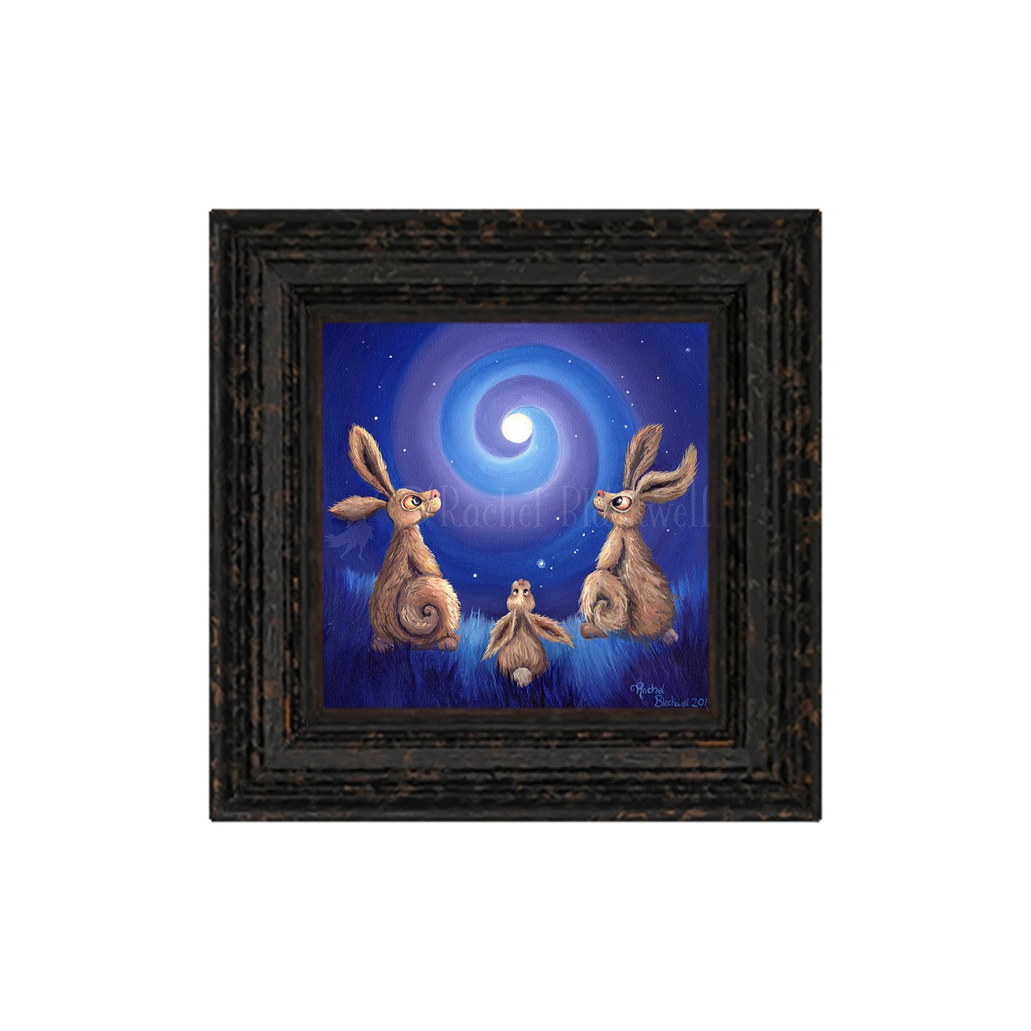The Hare Family -Small Giclee
