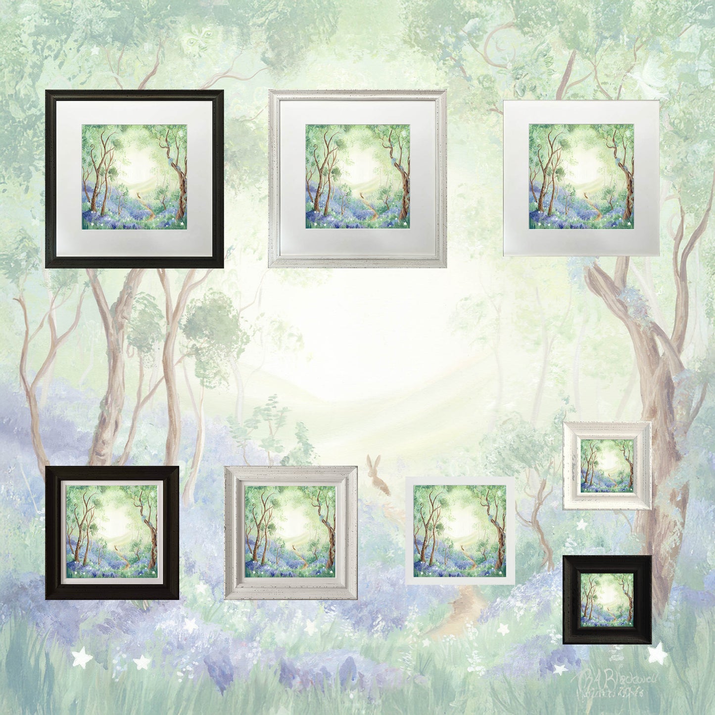 The Hare's Path -Small Giclee