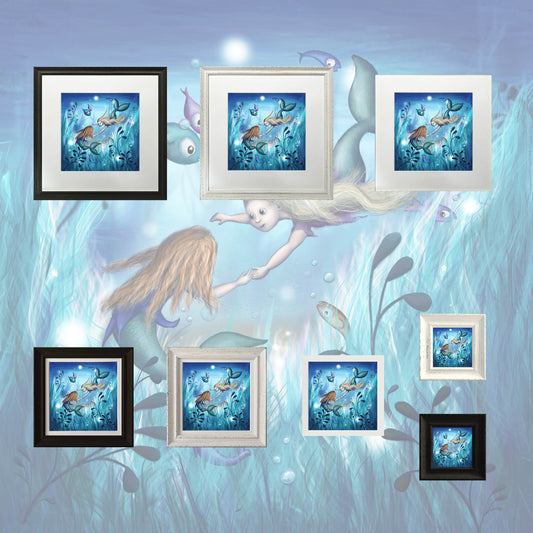 The Mermaids -Giclee Print