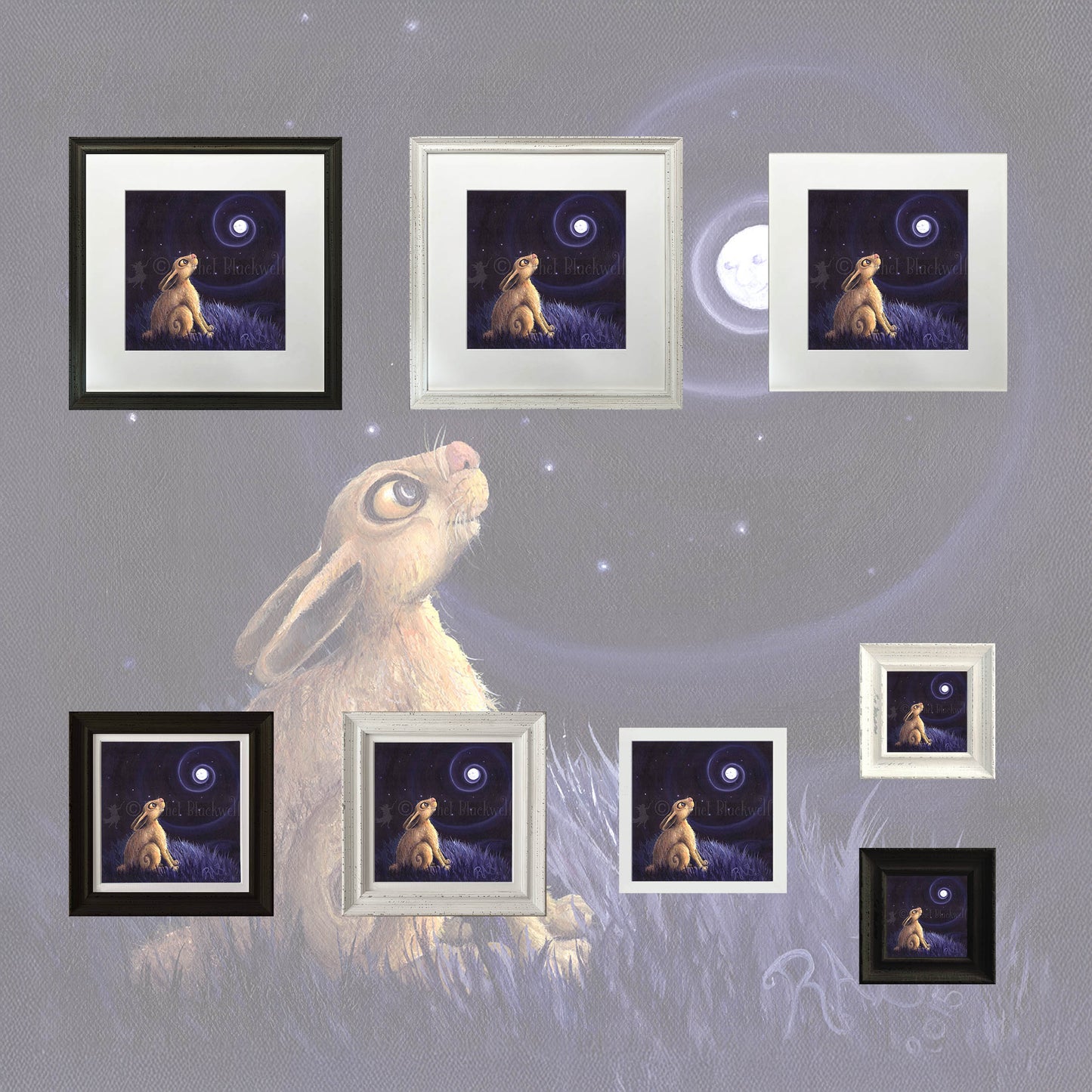 The Moon Gazer -Small Giclee