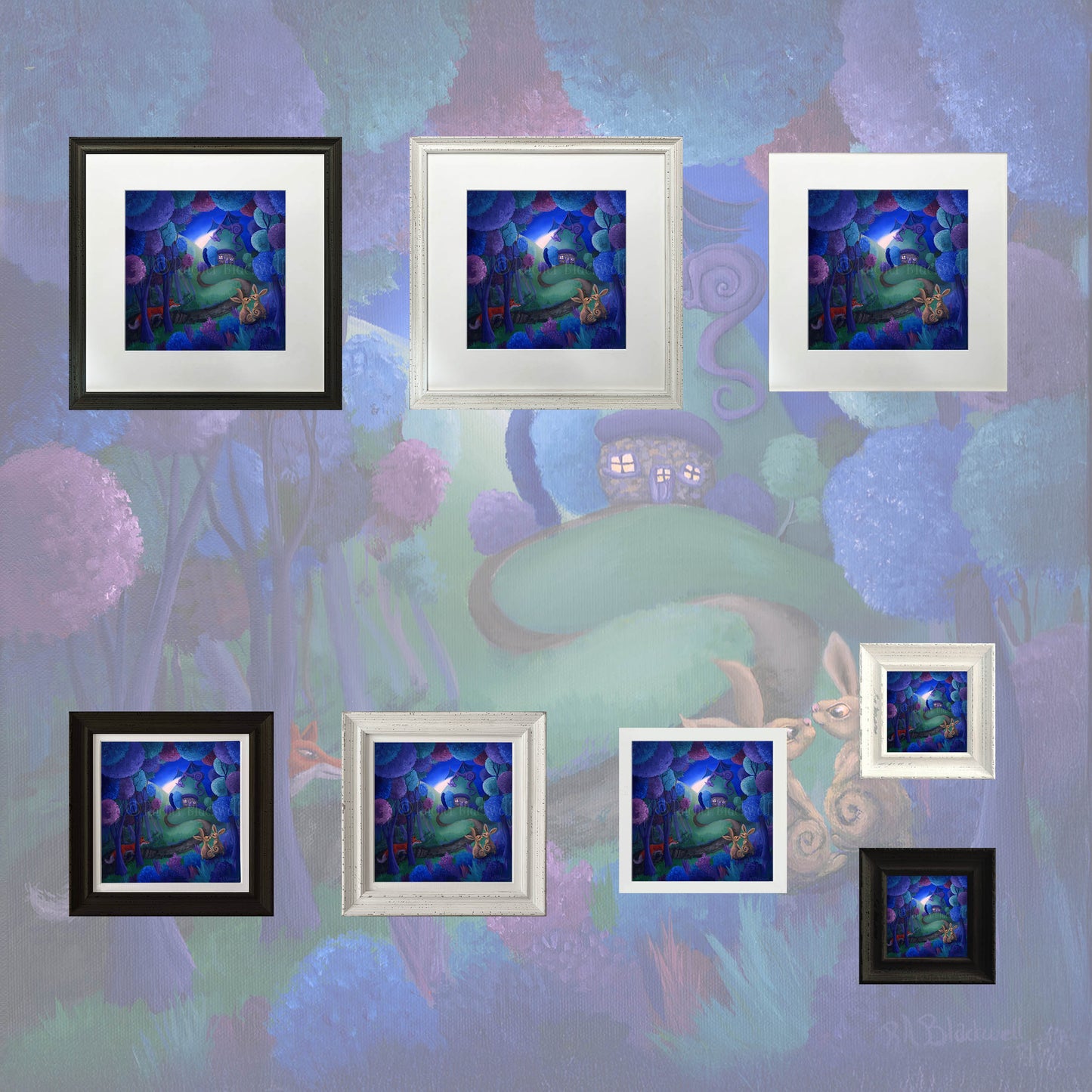 The Path of Dragons -Small Giclee