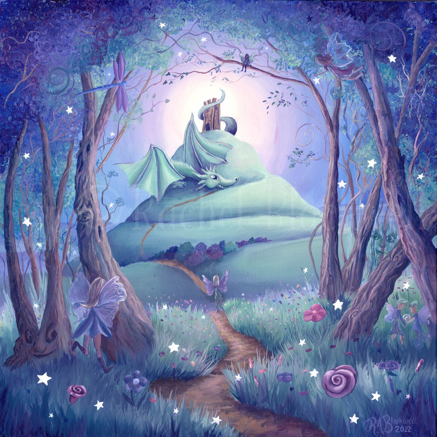 The Path to Avalon -Giclee Print