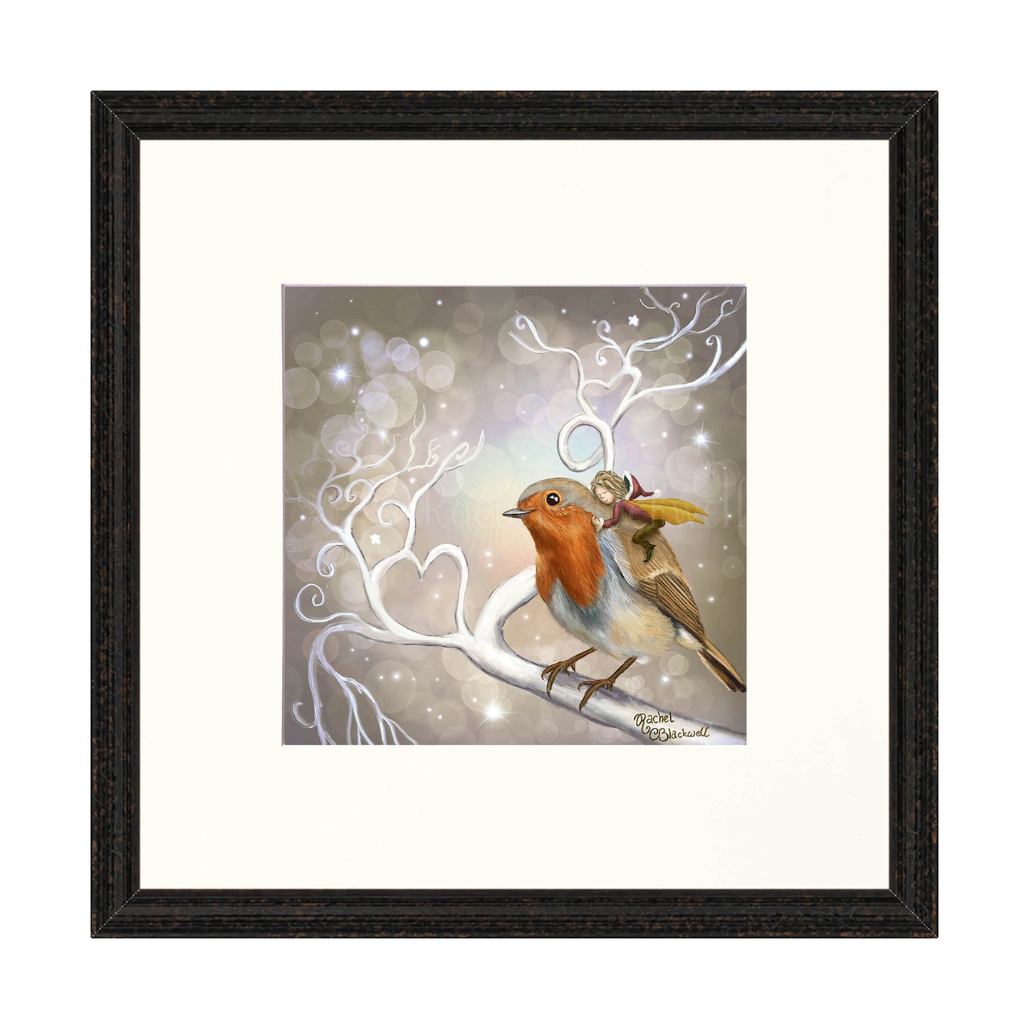 The Robin Fairy -Giclee Print