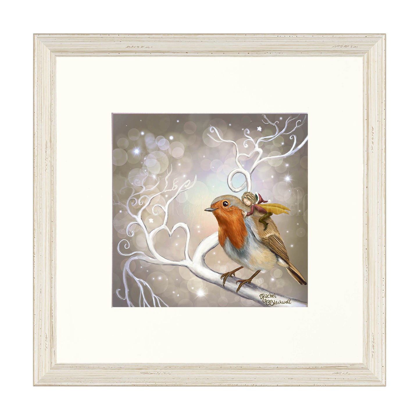 The Robin Fairy -Giclee Print