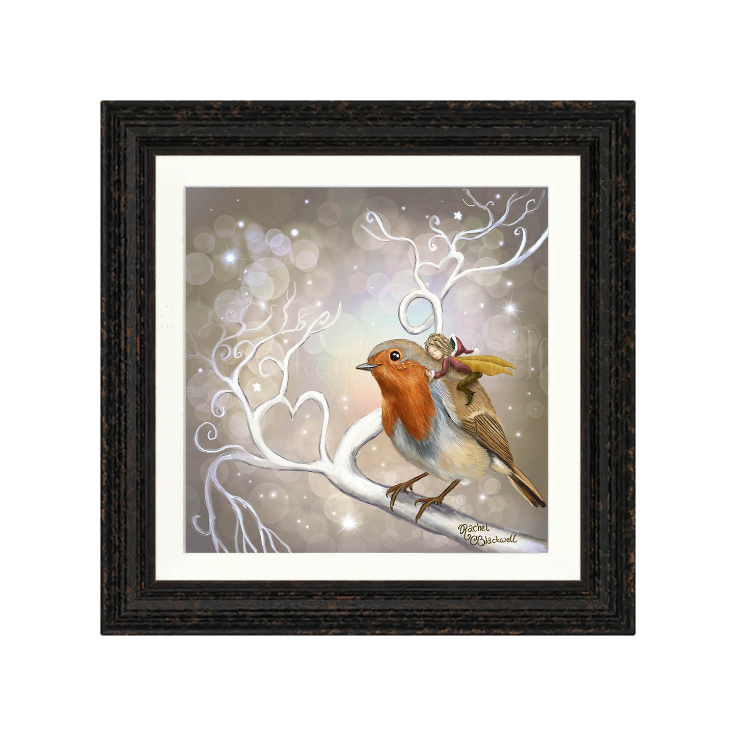 The Robin Fairy -Giclee Print