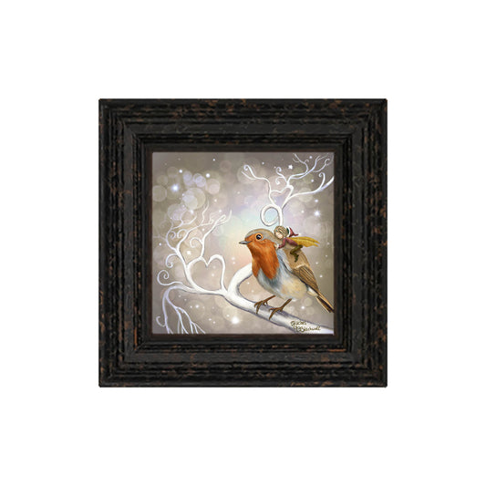 The Robin Fairy -Small Giclee