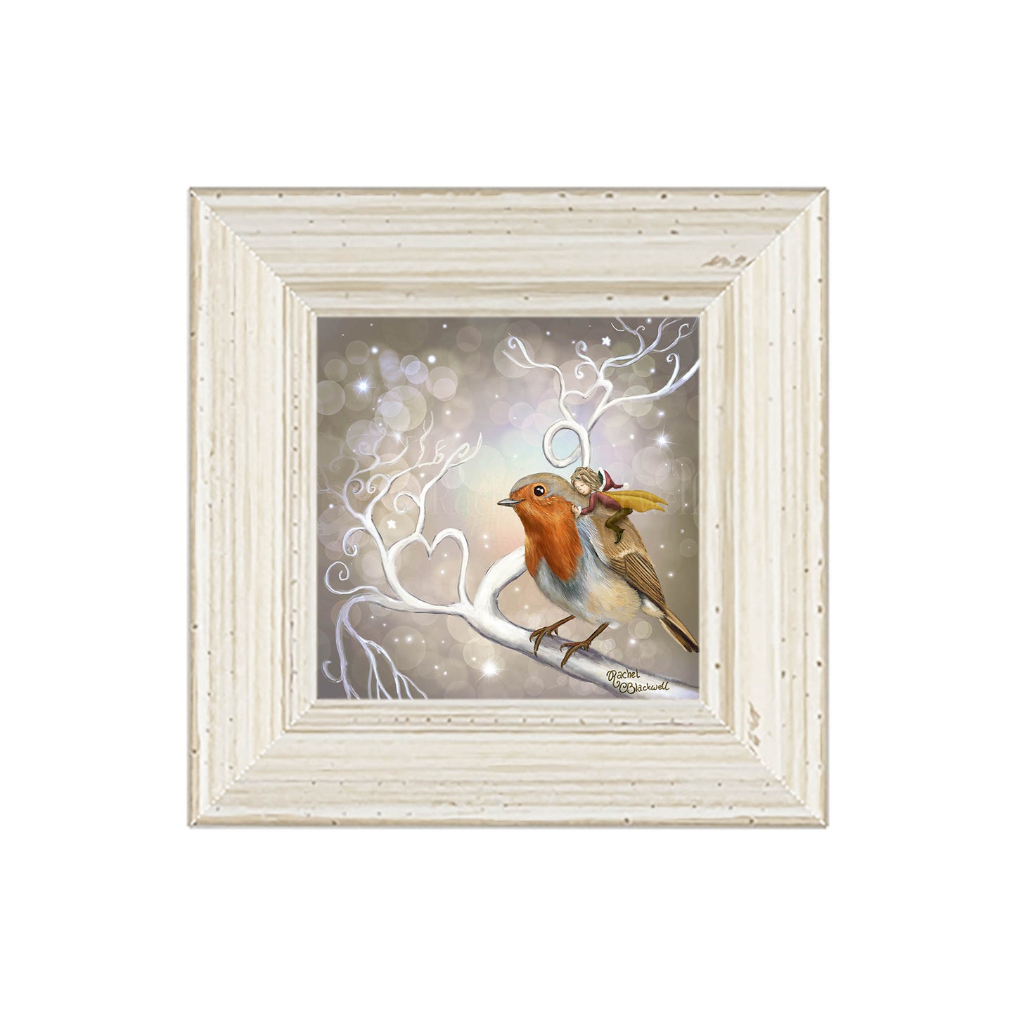 The Robin Fairy -Small Giclee