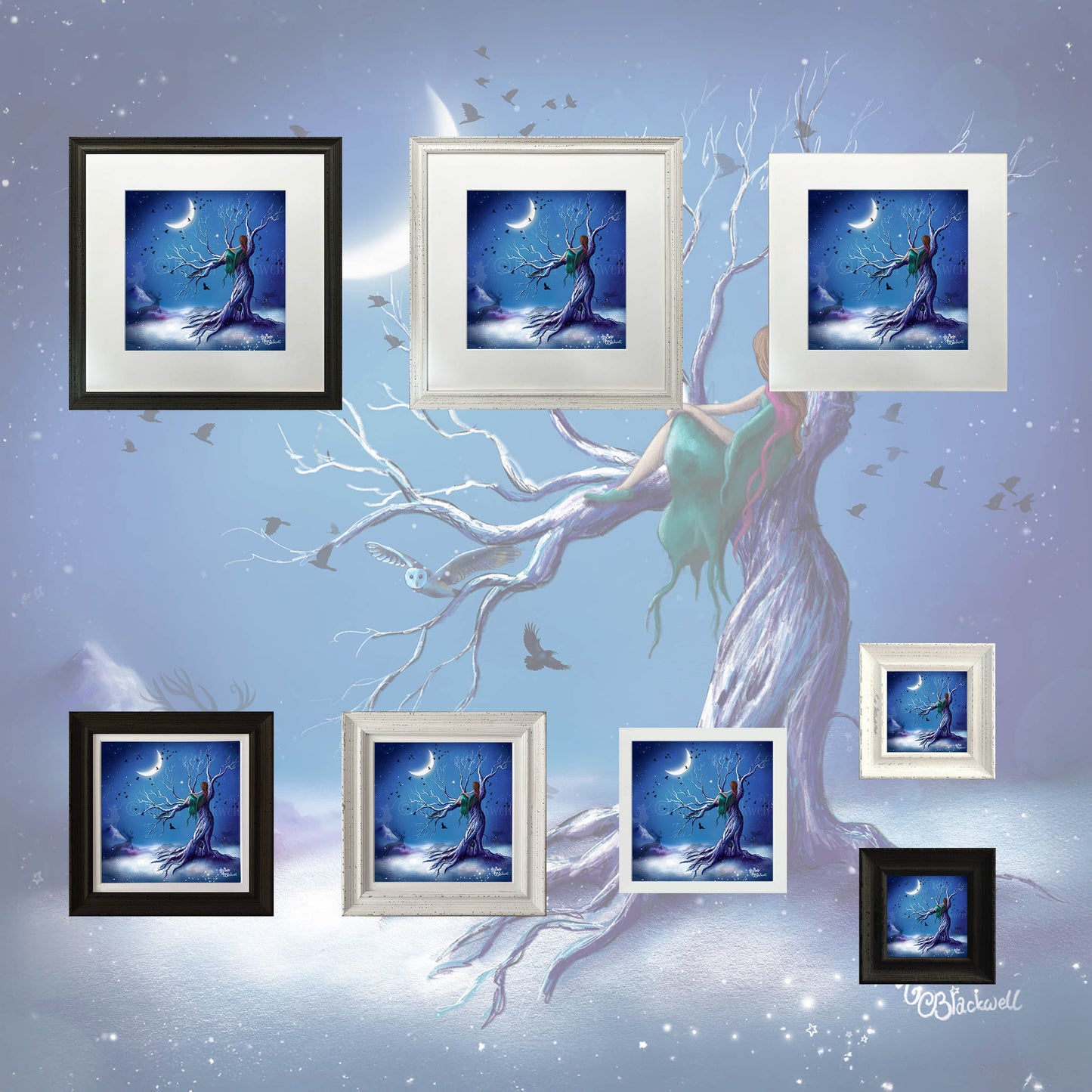 The Vigil -Small Giclee