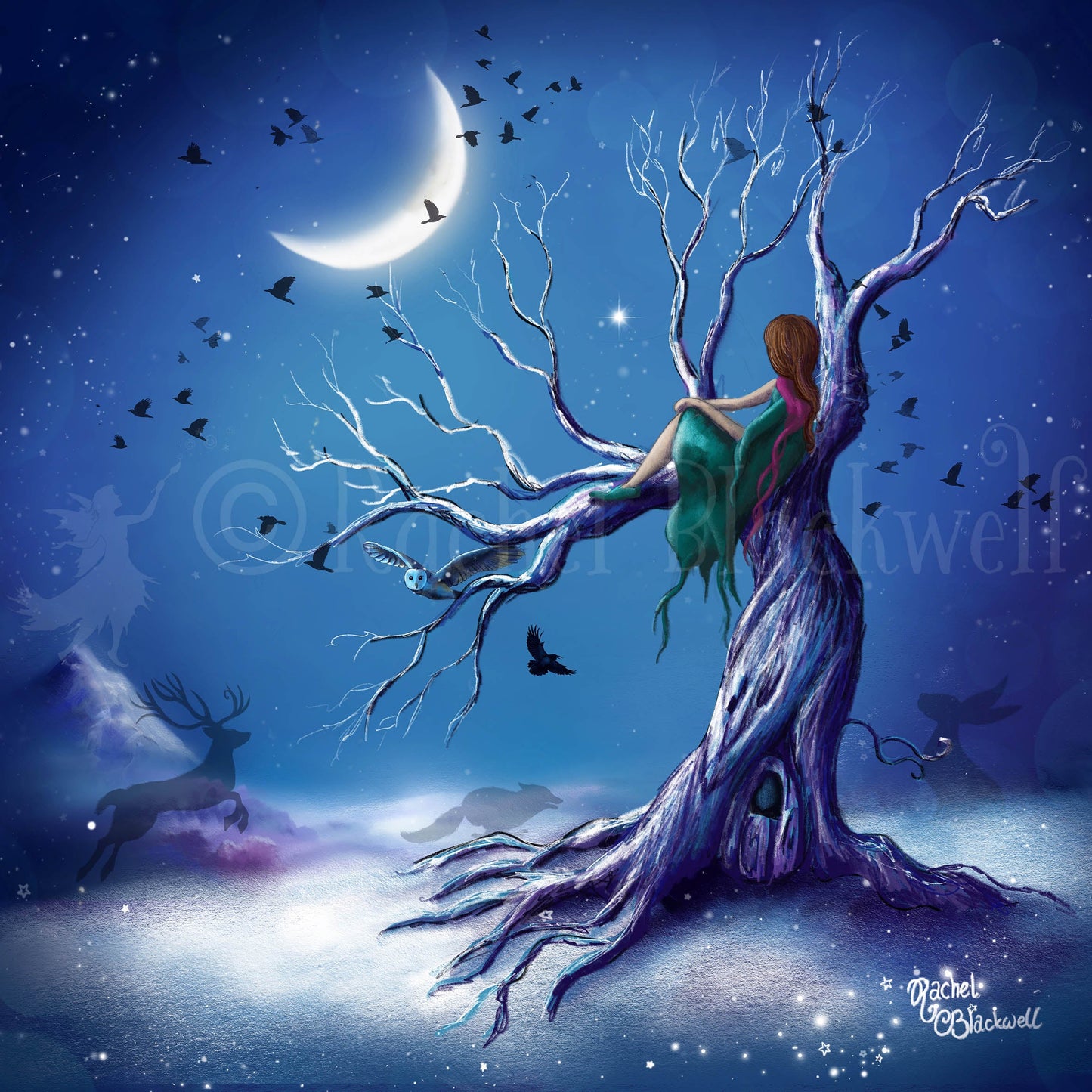 The Vigil -Small Giclee