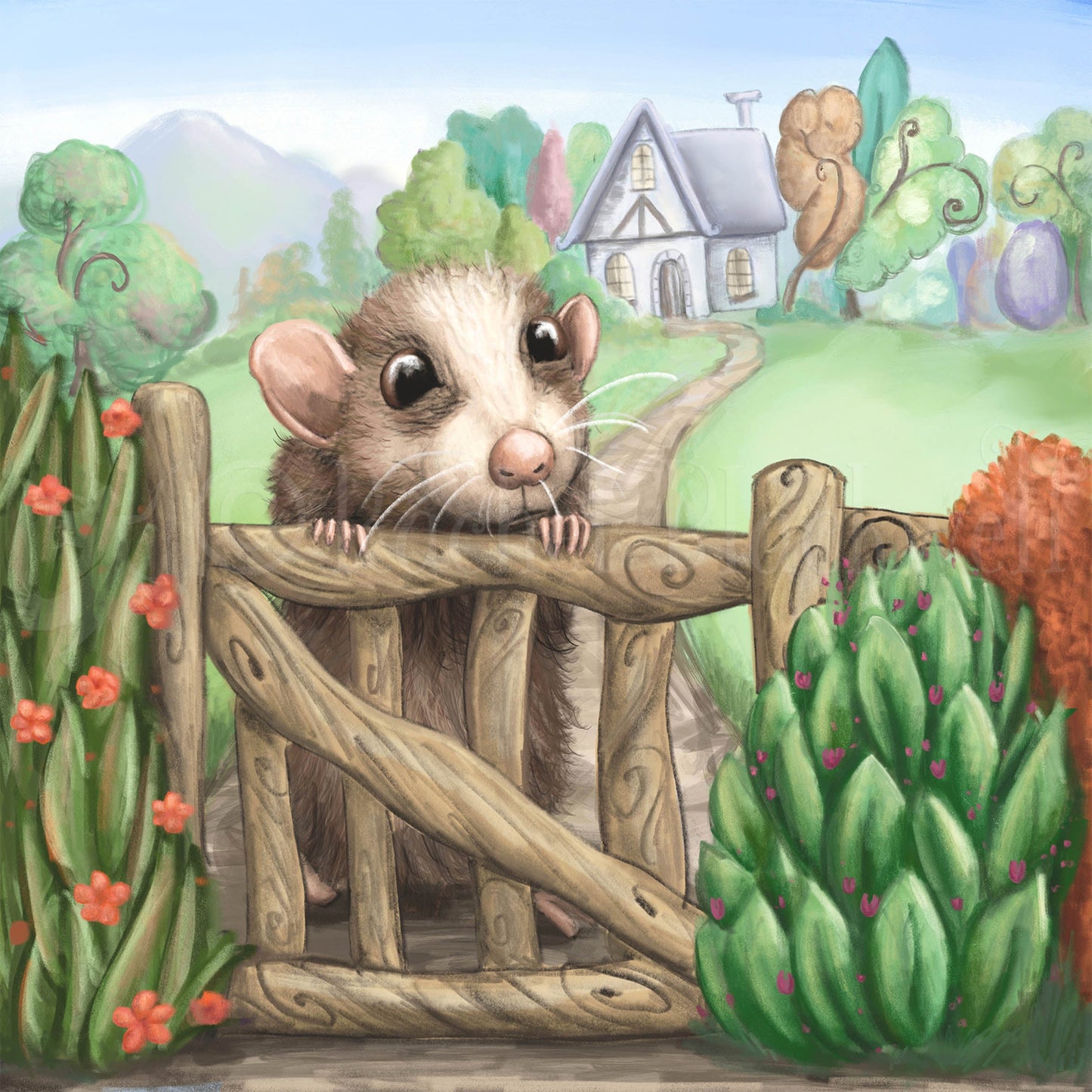 Where Are You -Small Giclee