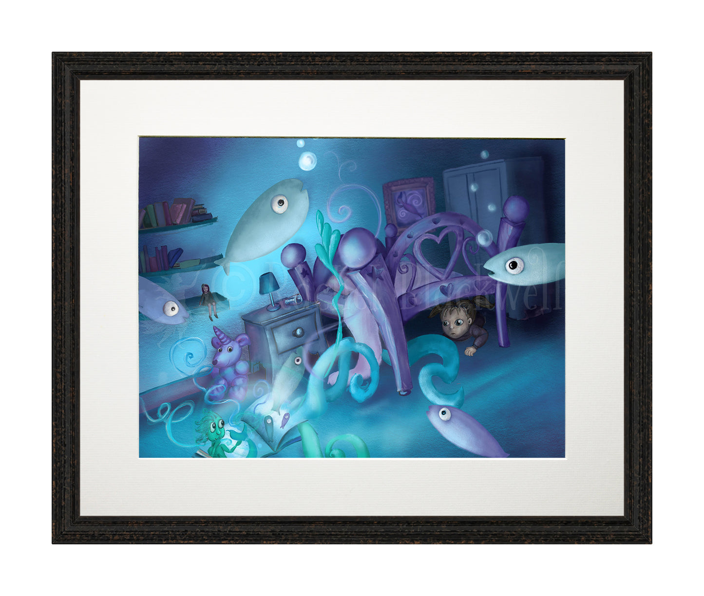 Dreaming Under the Sea -Giclee Print