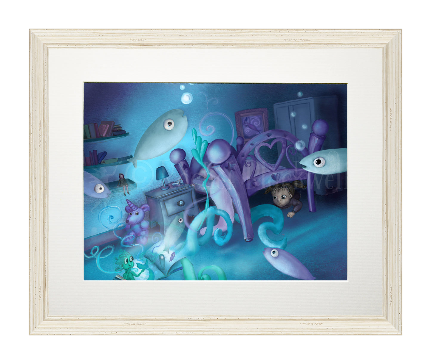 Dreaming Under the Sea -Giclee Print