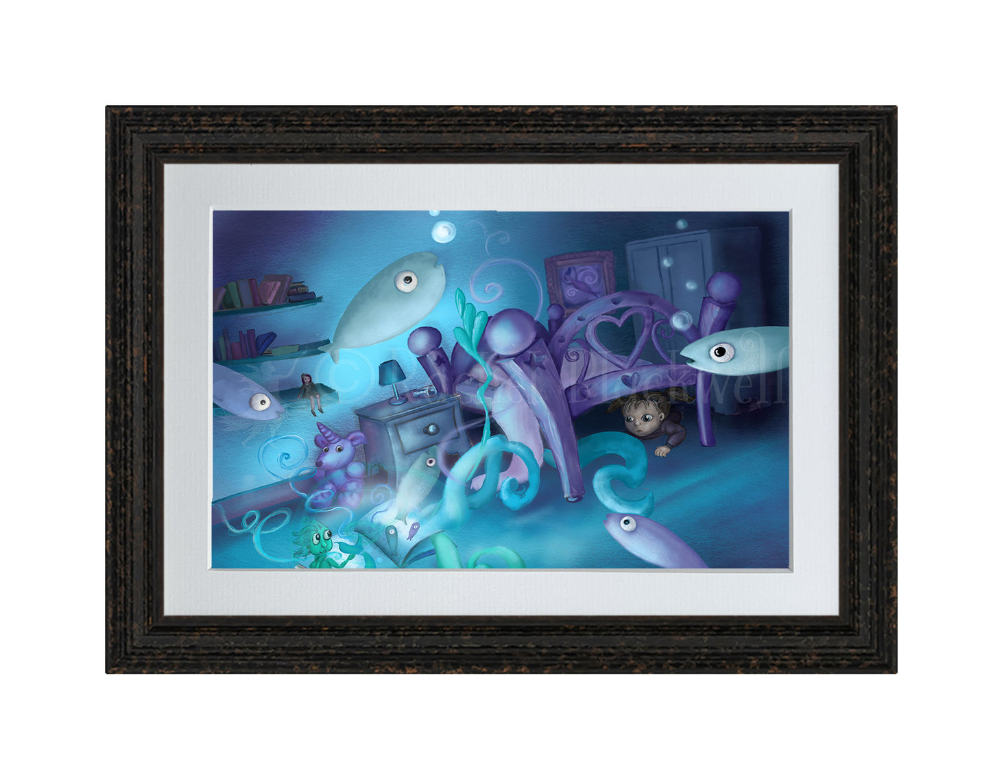 Dreaming Under the Sea -Giclee Print