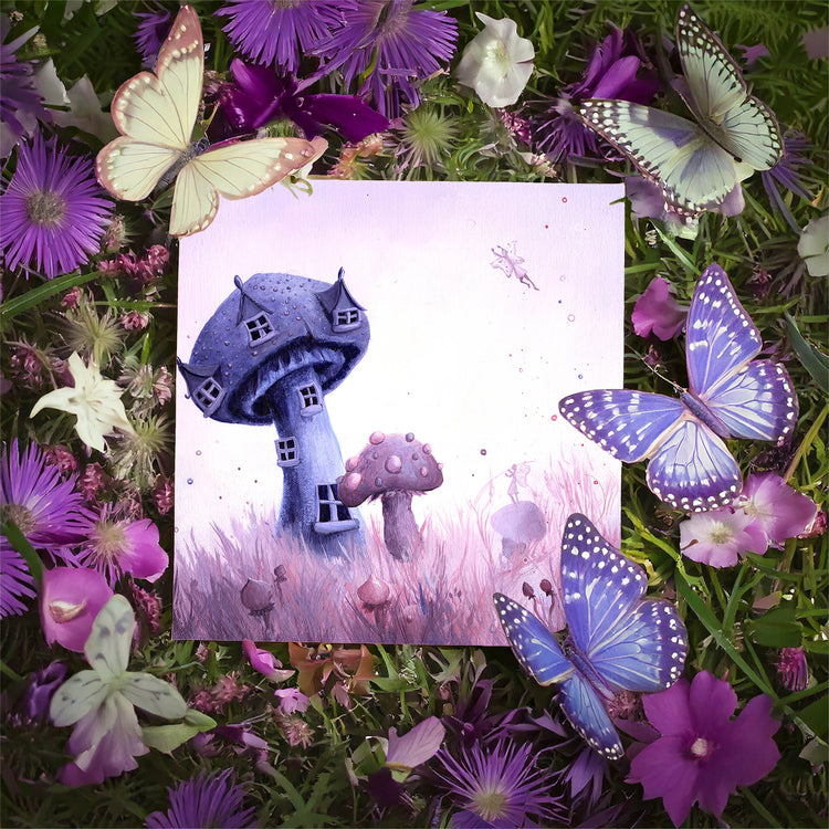 Swirly Whirly Lands - cards