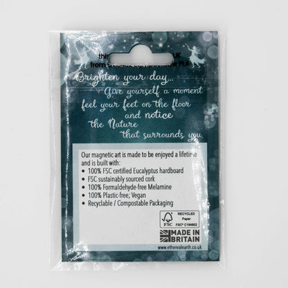 Magnetic Art - Slipper Orchid Fairies