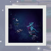 A Bookworm - Unsigned Giclee Mount