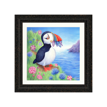 A Puffin's Picnic -Giclee Print