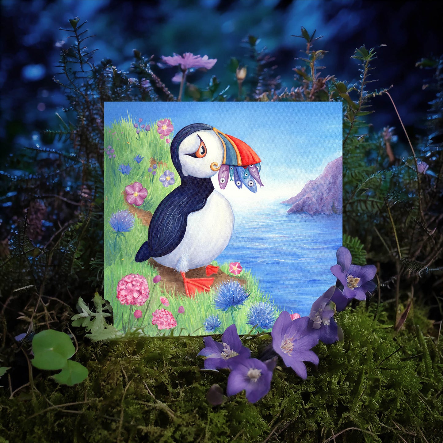 A Puffin's Picnic