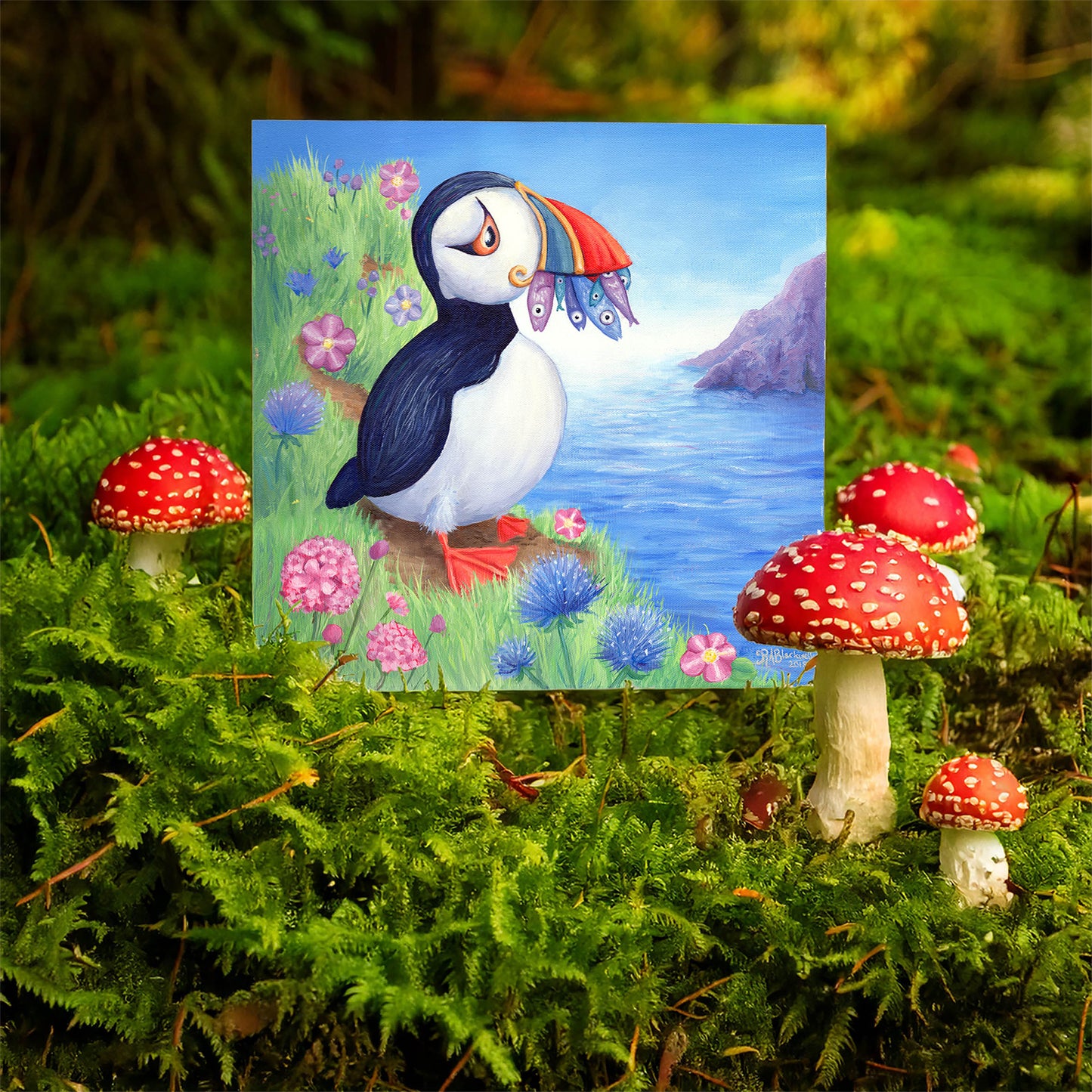 A Puffin's Picnic