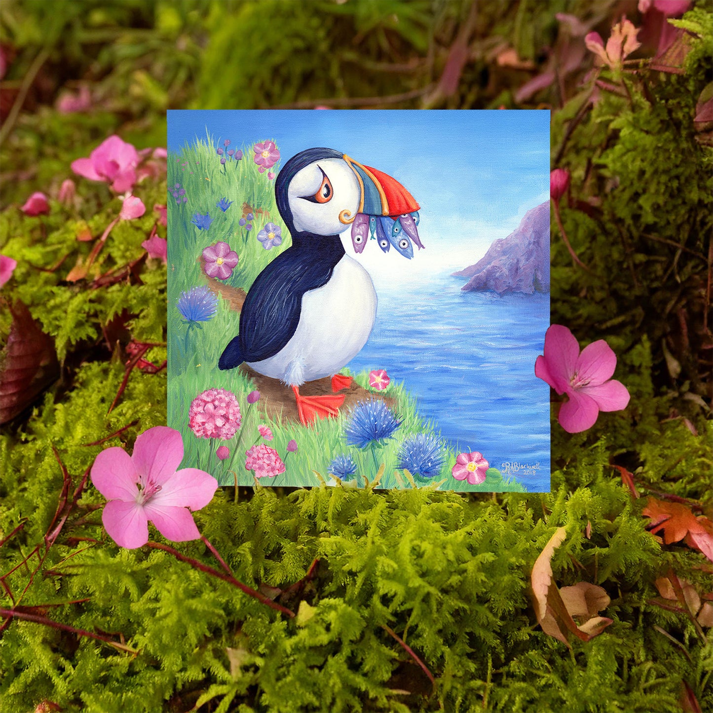 A Puffin's Picnic