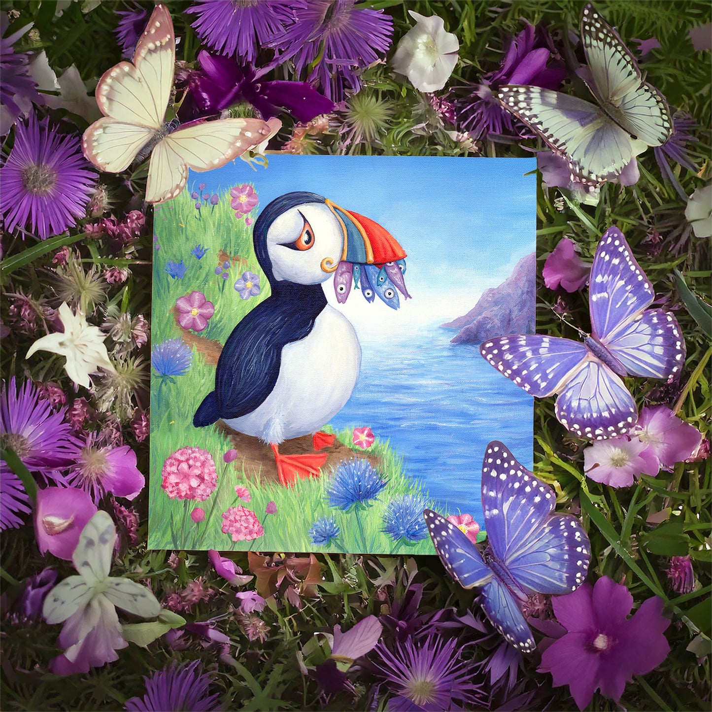 A Puffin's Picnic