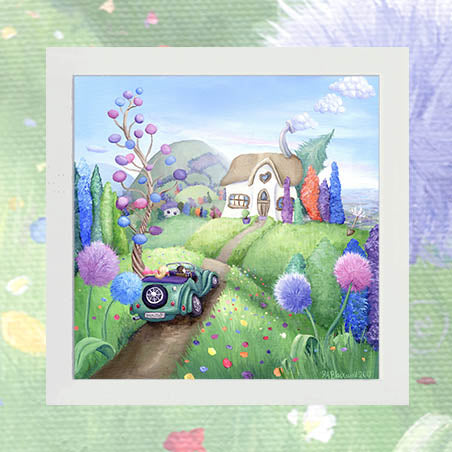 A Sunday Afternoon - Unsigned Giclee Mount