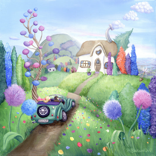 A Sunday Afternoon -Giclee Print