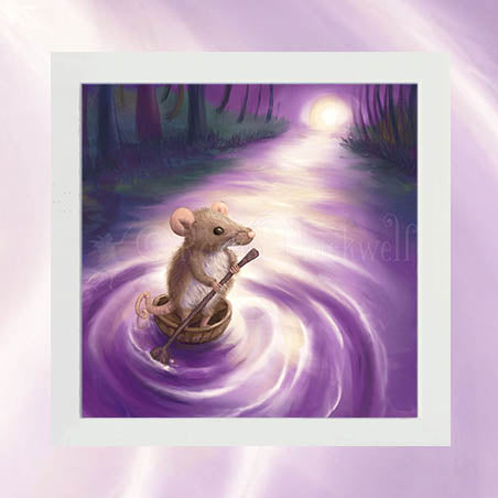 An Adventurous Mouse - Unsigned Giclee Mount