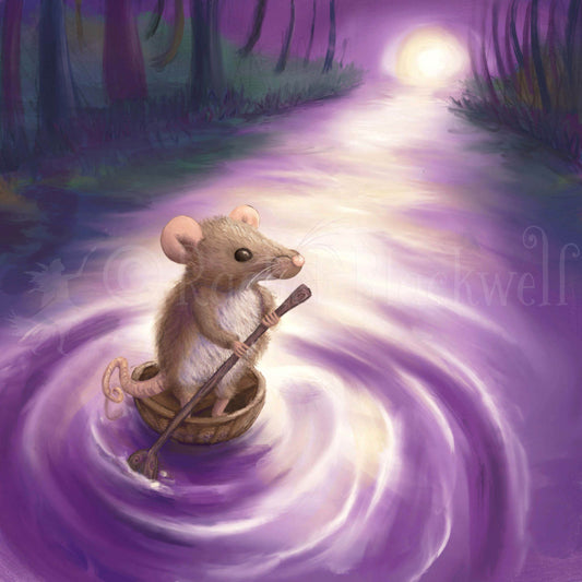 An Adventurous Mouse -Giclee Print