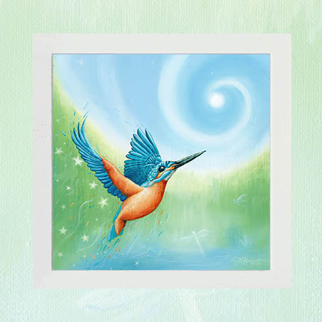 As Kingfishers Catch Fire - Unsigned Giclee Mount