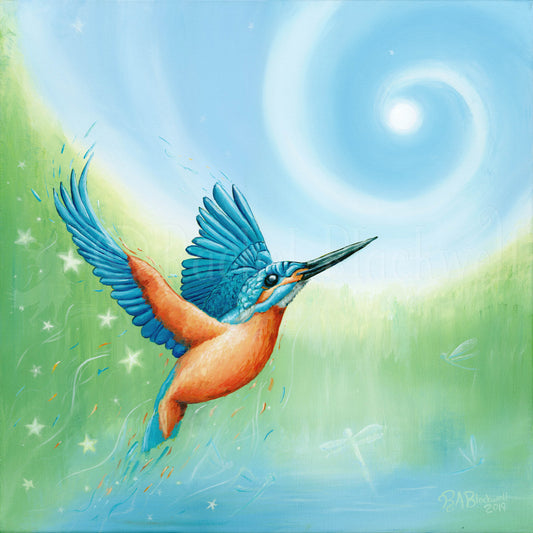 As Kingfishers Catch Fire -Giclee Print