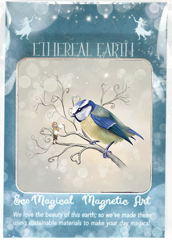 Magnetic Art - Blue Tit - The Messenger