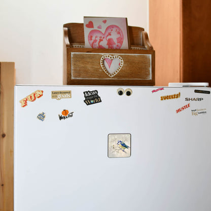 Magnetic Art - Blue Tit - The Messenger