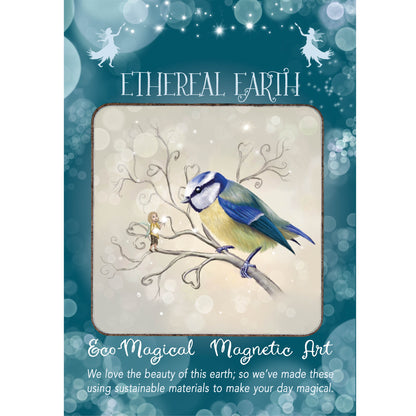 Magnetic Art - Blue Tit - The Messenger
