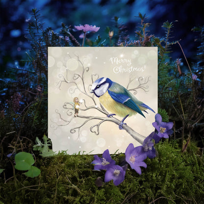 Blue Tit - The Messenger - Xmas