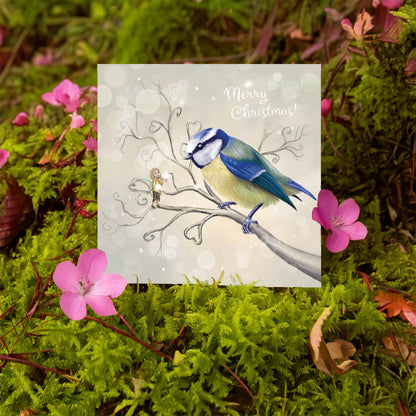Blue Tit - The Messenger - Xmas