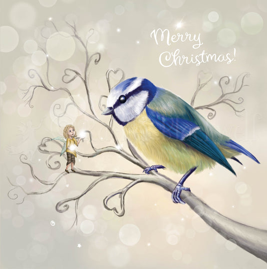 Blue Tit - The Messenger - Xmas