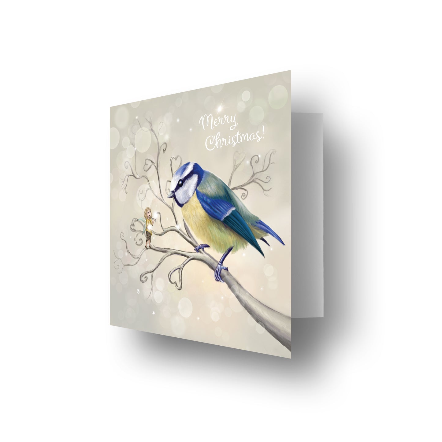 Blue Tit - The Messenger - Xmas