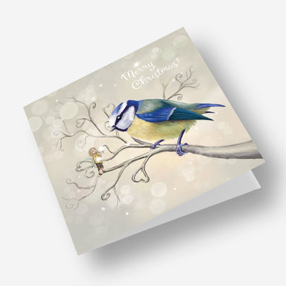 Blue Tit - The Messenger - Xmas