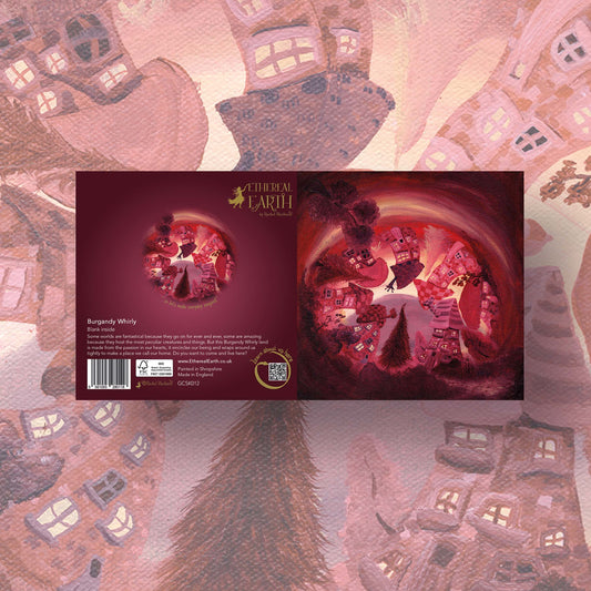 Burgundy Whirly