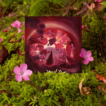 Burgundy Whirly